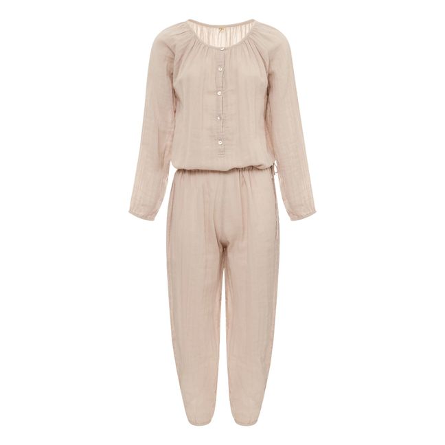 Naia Buttoned Jumpsuit - Women's Collection Powder pink