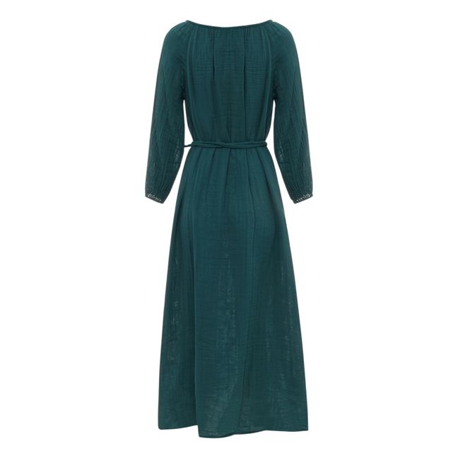 Robe Longue Nina - Collection Femme  | Teal Blue S022