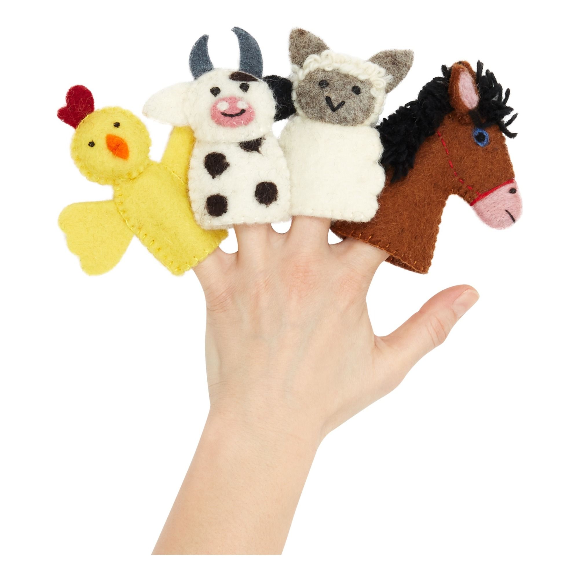 Finger puppets Farm animals Papoose Toys and Hobbies Children