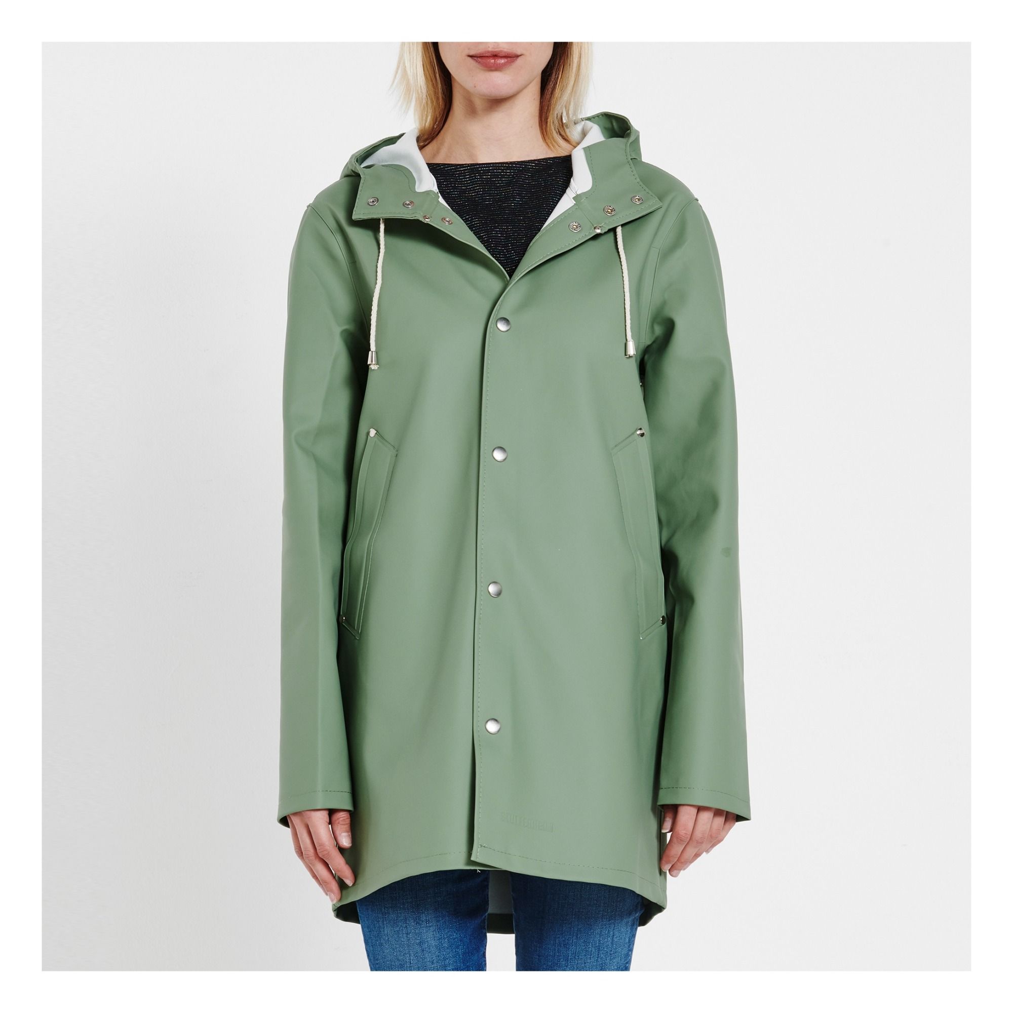 Stockholm raincoat Khaki Stutterheim Fashion Adult