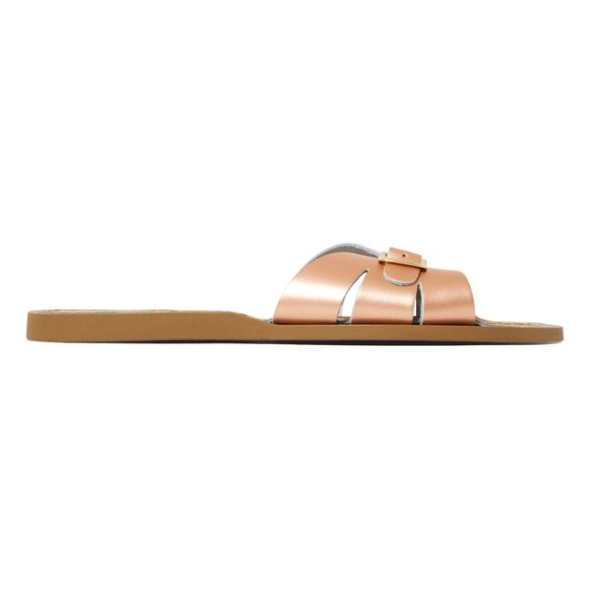 Classic Side Premium Sandals - Women's Collection -  Pink Gold