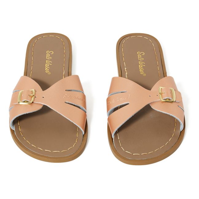 Classic Side Premium Sandals - Women's Collection -  | Pink Gold